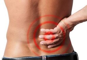 bizkarreko mina lumbar osteochondrosisarekin